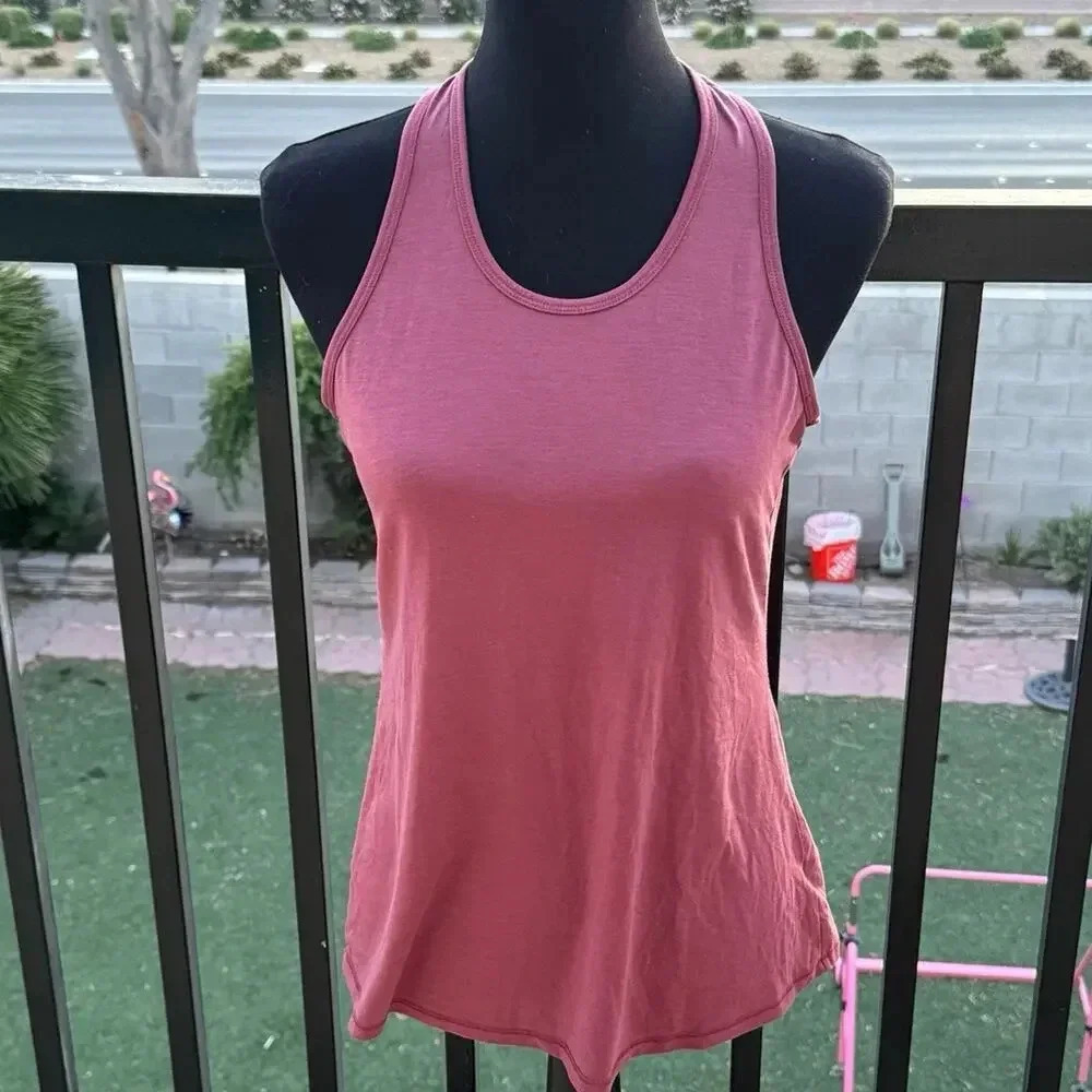 Tank Top by Athleta XXS Mauve